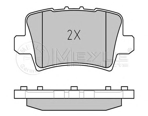 set placute frana,frana disc HONDA CIVIC 06- UK 1,4-2,2