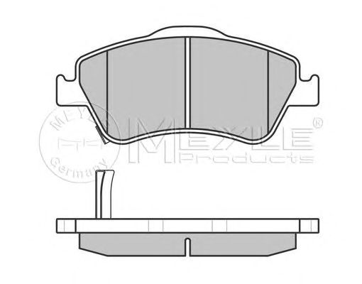 set placute frana,frana disc TOYOTA AURIS 06- UK