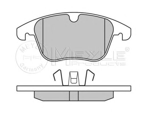 set placute frana,frana disc FORD MONDEO 07-