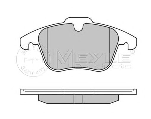 set placute frana,frana disc FORD MONDEO/GALAXY/V70/S80 06-