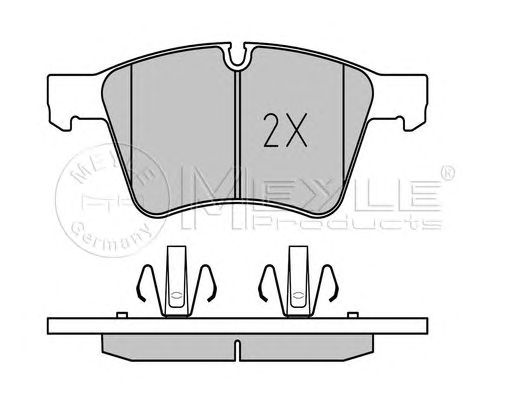 set placute frana,frana disc MERCEDES-BENZ X164 GL350-500 06-