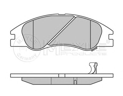 set placute frana,frana disc KIA CERATO 1,5-2,0 04-