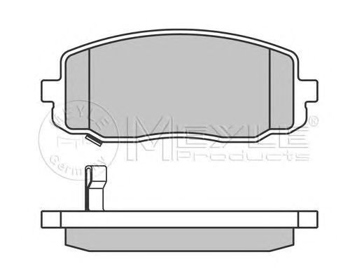 set placute frana,frana disc KIA PICANTO 1,0-1,1 04-/I10