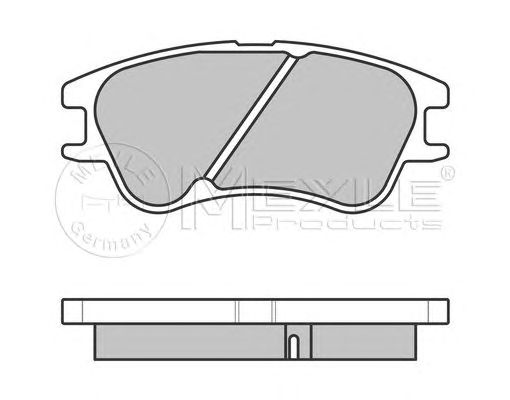 set placute frana,frana disc HYUNDAI ATOS 01-