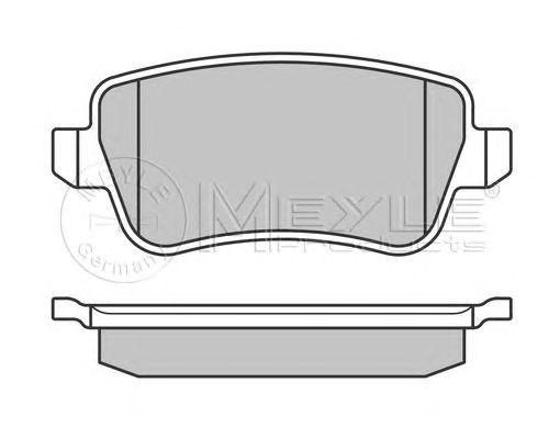 set placute frana,frana disc FIAT CROMA