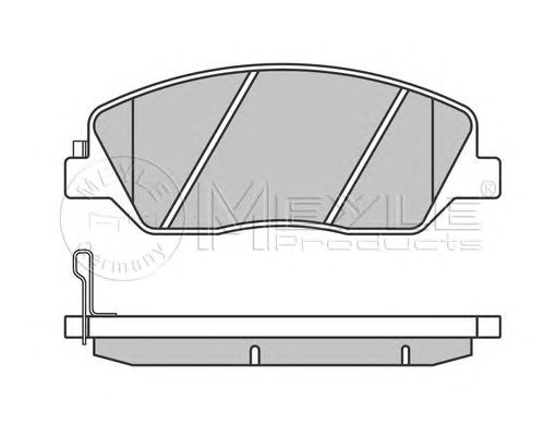 set placute frana,frana disc HYUNDAI SANTA FE 06-/SORENTO 09-/SSANGYONG 10-