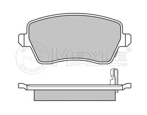 set placute frana,frana disc SUZUKI SWIFT 05-/AGILLA 07-/SPLASH