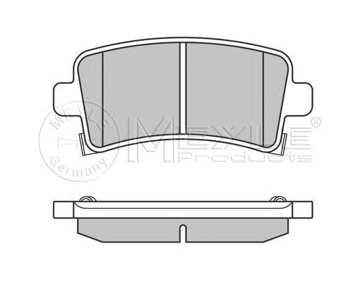 set placute frana,frana disc OPEL INSIGNIA 08- 1,6-2,0/CDTI