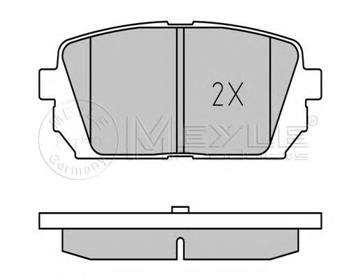 set placute frana,frana disc KIA CARENS 06-