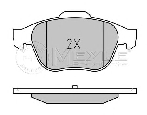 set placute frana,frana disc RENAULT SCENIC 05- 1,9/2,0DCI/B