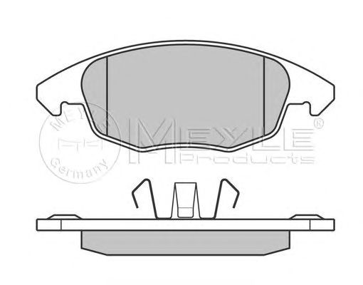 set placute frana,frana disc CITROEN BERLINGO/C4/DS4 08-