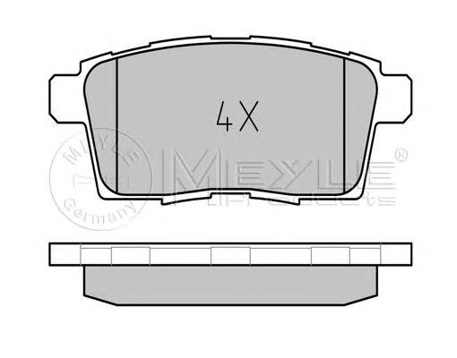 set placute frana,frana disc MAZDA CX-7