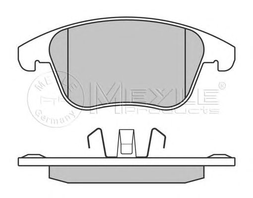 set placute frana,frana disc CITROEN C4 04-/PEUGEOT 5008 09-