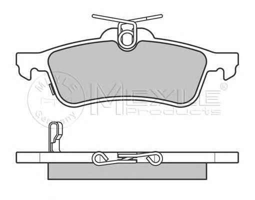 set placute frana,frana disc TOYOTA YARIS 1,0-1,3/D4D 06-