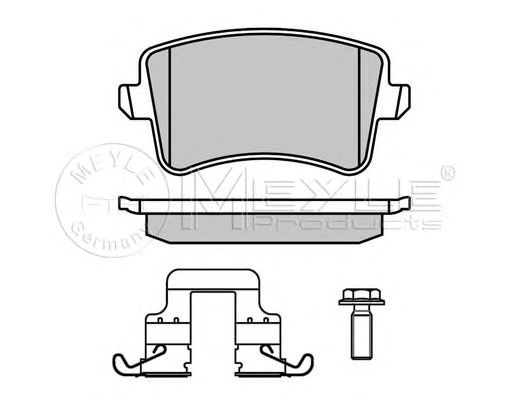 set placute frana,frana disc VW A4/A5 07- /Q5 08-