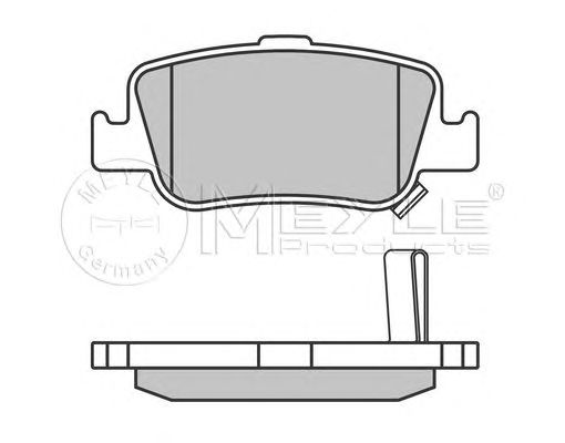 set placute frana,frana disc TOYOTA AURIS 06-/12- UK