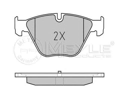 set placute frana,frana disc BMW F10 525-535B/D 10-