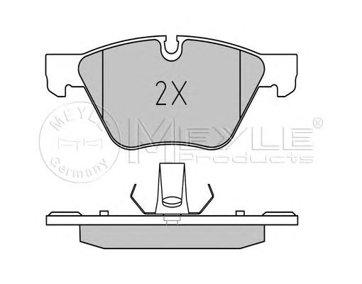 set placute frana,frana disc BMW F10 520-535B/D 10-