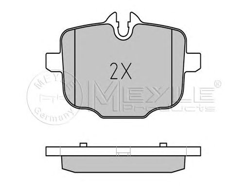 set placute frana,frana disc BMW F10 525-550B/D 10-