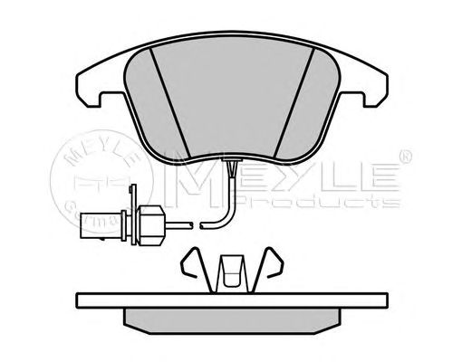 set placute frana,frana disc VW A4/A5 07- 314MM