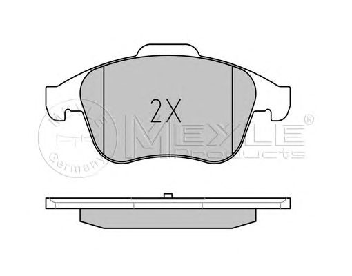 set placute frana,frana disc RENAULT LAGUNA 07- 2,0B/DCI