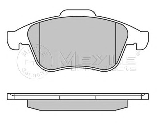 set placute frana,frana disc RENAULT LAGUNA 07-/MEGANE 08-/SCENIC 09-