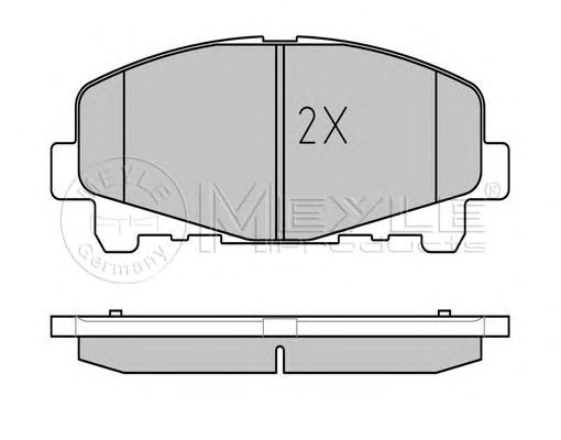 set placute frana,frana disc HONDA ACCORD