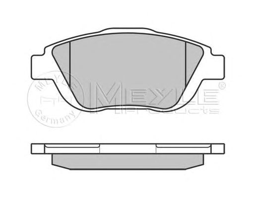 set placute frana,frana disc CITROEN C3/DS3