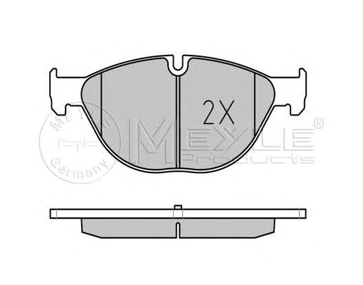 set placute frana,frana disc BMW F01/F02/F10 525-550