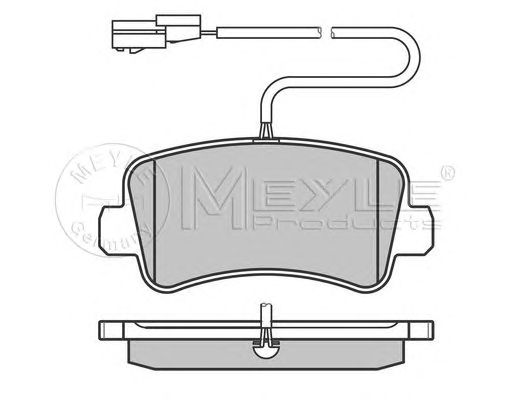 set placute frana,frana disc RENAULT MASTER/MOVANO 10-