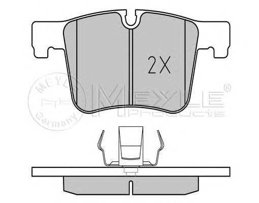 set placute frana,frana disc BMW F25 X3 10-/F30 320-335 11-