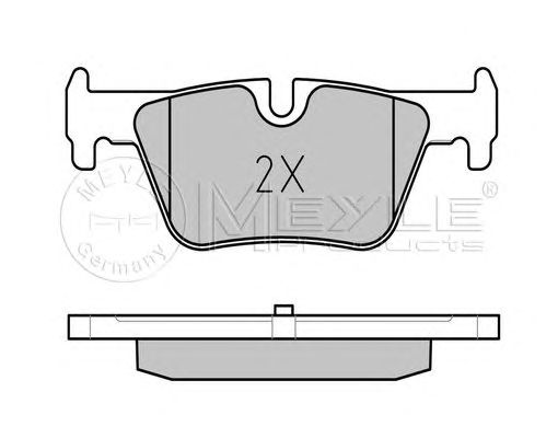 set placute frana,frana disc BMW F20 114-125/F30 316-328 10-