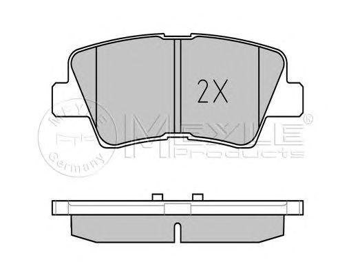 set placute frana,frana disc HYUNDAI I40 11-/SONATA 08-/CEED 12-/OPTIMA