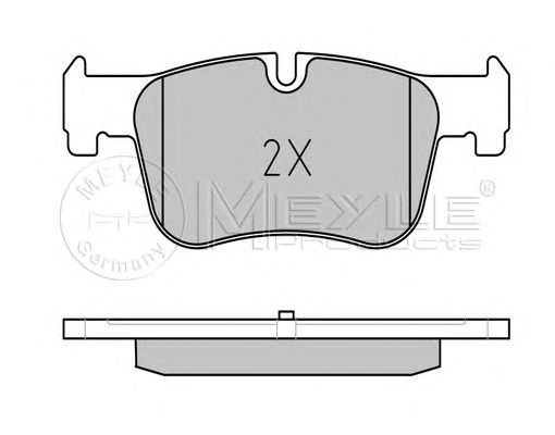 set placute frana,frana disc BMW F20/F30 10- 118-120/316-320