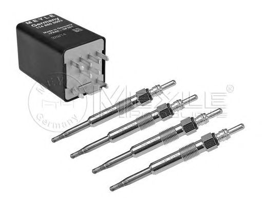 Unitate de control,bujii incandescente AUDI A3 (8P1, 8PA) (05/03-08/12) , A4 (8E2, 8E5, B6) (10/00-12/04) , A4(11/04-06/08) ; VW GOLF V (1K1, 1K5, 5M1) (10/03-05/09) , PASSAT