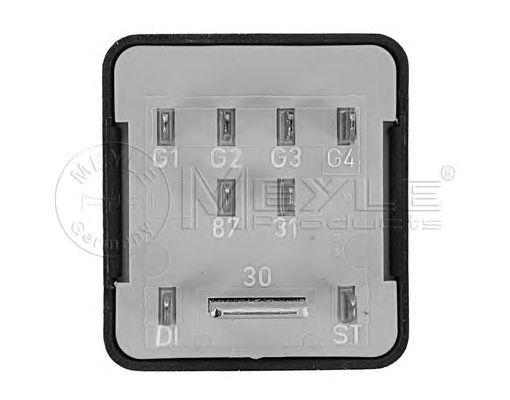 unitate de control,bujii incandescente AUDI A6 (4F2, 4FH, 4F5) (05/04-08/11) ; VW GOLF V (1K1, 1K5, 5M1) (10/03-05/09)