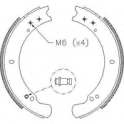 Set saboti frana