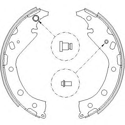 Set saboti frana