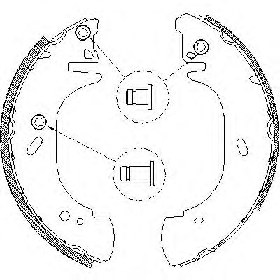 Set saboti frana