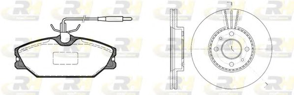 Set frana, frana disc