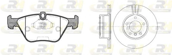 Set frana, frana disc