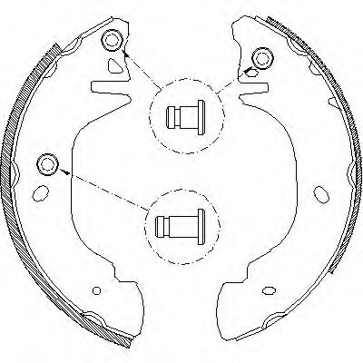 Set saboti frana