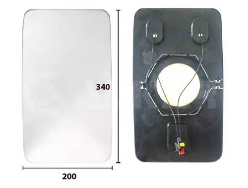 Sticla oglinda, oglinda retrovizoare exterioara