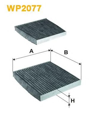 Filtru, aer habitaclu