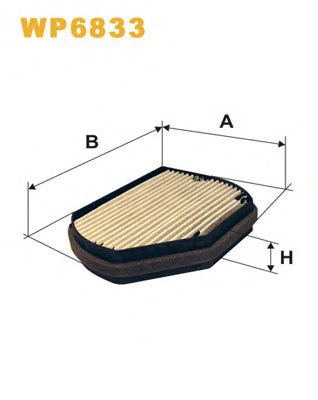 Filtru, aer habitaclu