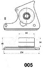 Mecanism tensionare, curea distributie HYUNDAI LANTRA/BALENO 1,9D/1,9TD 98-