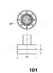 Mecanism tensionare, curea distributie NISSAN PATROL 2,8D 88-