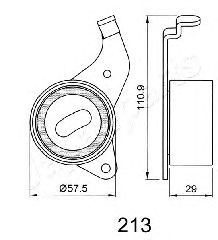 Mecanism tensionare, curea distributie TOYOTA AVENSIS 2,0/2,2