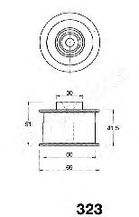 Mecanism tensionare, curea distributie