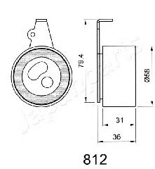 Mecanism tensionare, curea distributie SUZUKI VITARA 2,0TD 94-